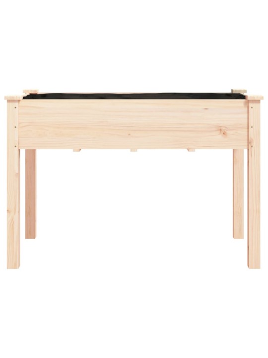 Truhlík s vložkou 118 x 59 x 76 cm masivní jedlové dřevo