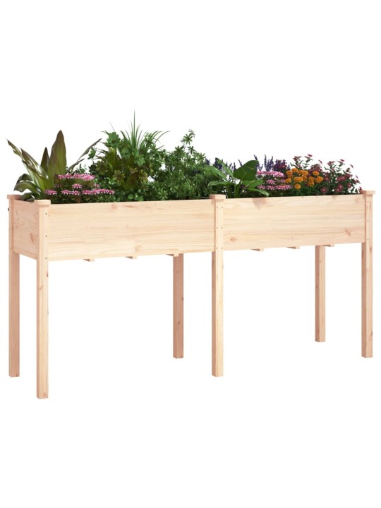Truhlík s vložkou 161 x 45 x 76 cm masivní jedlové dřevo