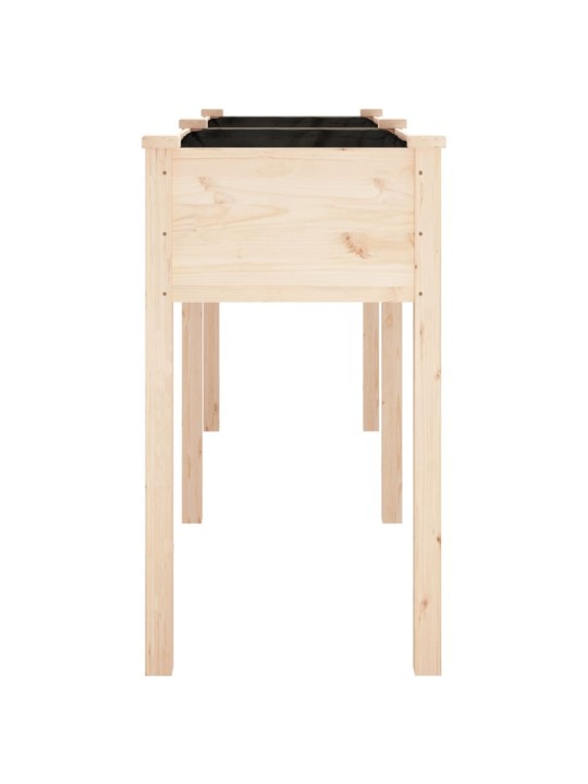 Truhlík s vložkou 161 x 45 x 76 cm masivní jedlové dřevo