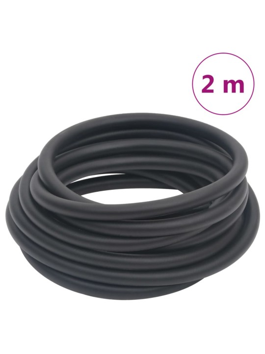 Hybridní vzduchová hadice černá 0,6" 2 m pryž a PVC