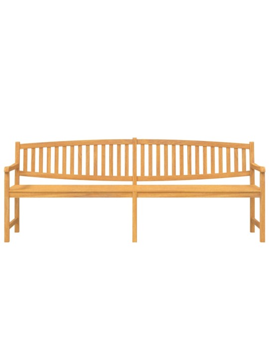 Zahradní lavice 228 x 59,5 x 90 cm masivní teakové dřevo