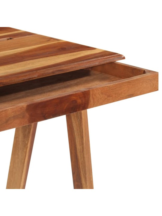 Psací stůl se zásuvkami 110 x 50 x 77 cm masivní akáciové dřevo