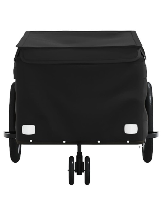 Vozík za kolo černý 30 kg železo