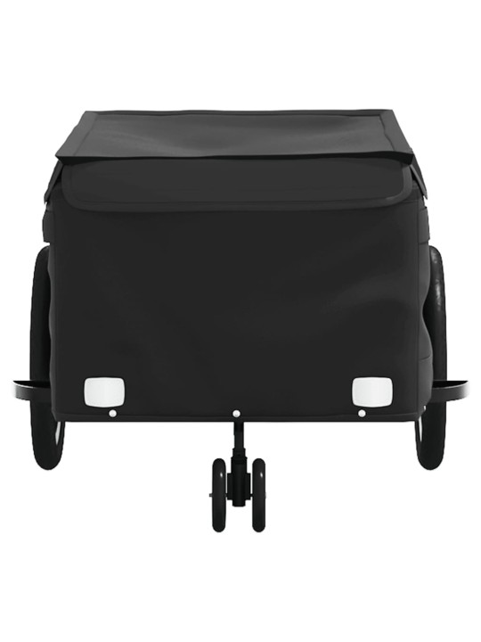 Vozík za kolo černý 45 kg železo