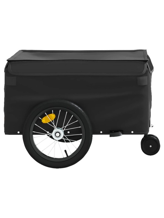 Vozík za kolo černý 45 kg železo