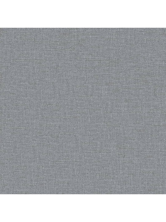 Rozkládací pohovka ve tvaru l světle šedá 255x140x70 cm textil