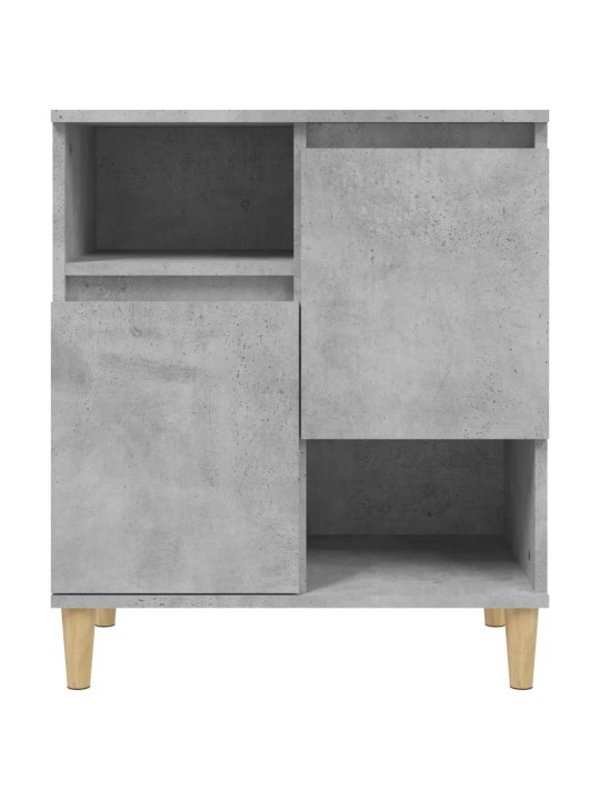 Příborníky 2 ks betonově šedé 60 x 35 x 70 cm kompozitní dřevo