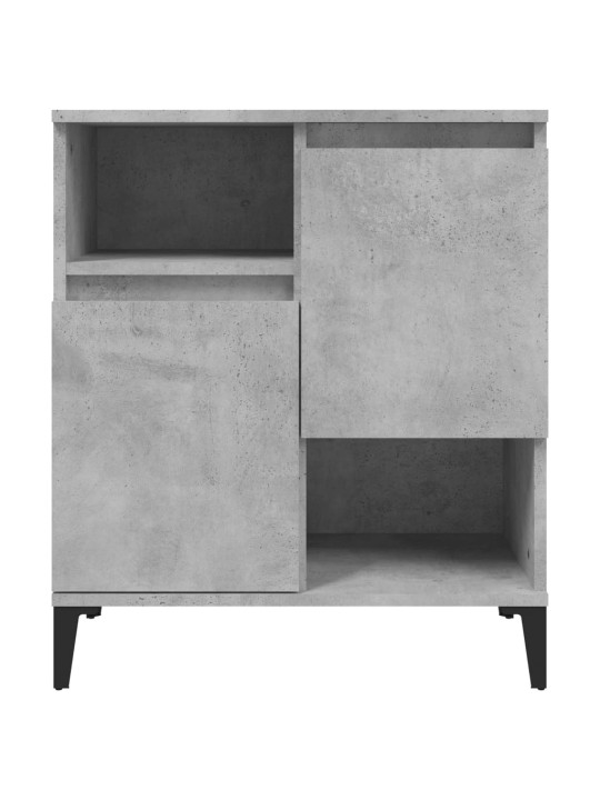 Příborníky 3 ks betonově šedé 60 x 35 x 70 cm kompozitní dřevo