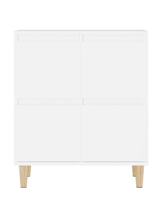 Příborníky 3 ks bílé 60 x 35 x 70 cm kompozitní dřevo