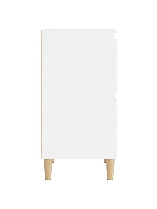 Příborníky 3 ks bílé 60 x 35 x 70 cm kompozitní dřevo