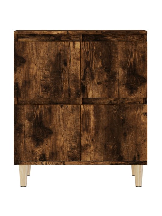 Příborníky 3 ks kouřový dub 60 x 35 x 70 cm kompozitní dřevo