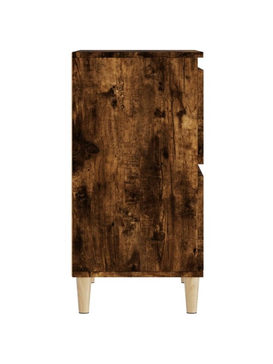 Příborníky 3 ks kouřový dub 60 x 35 x 70 cm kompozitní dřevo