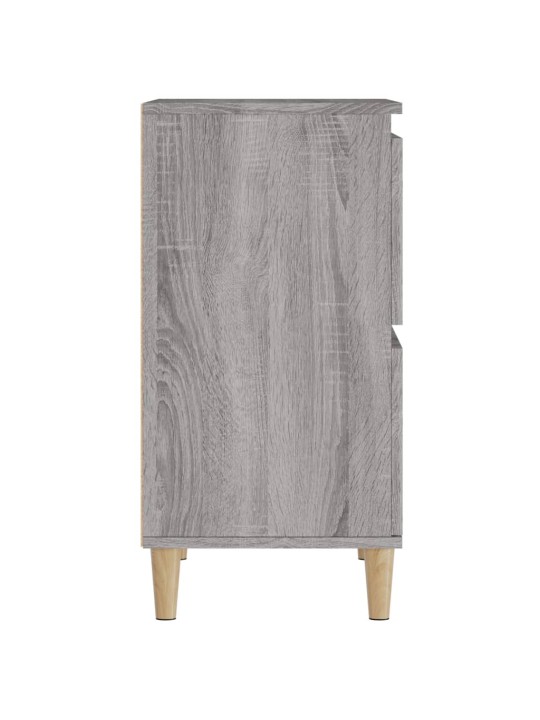 Příborníky 3 ks šedé sonoma 60 x 35 x 70 cm kompozitní dřevo