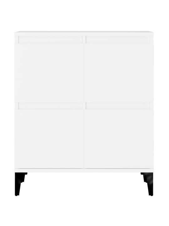 Příborníky 3 ks bílé 60 x 35 x 70 cm kompozitní dřevo
