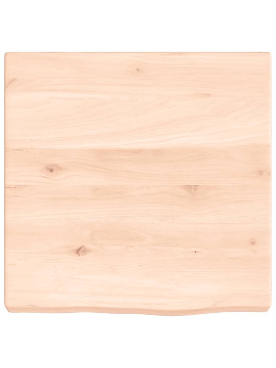 Koupelnová deska 40x40x(2-4) cm neošetřené masivní dřevo