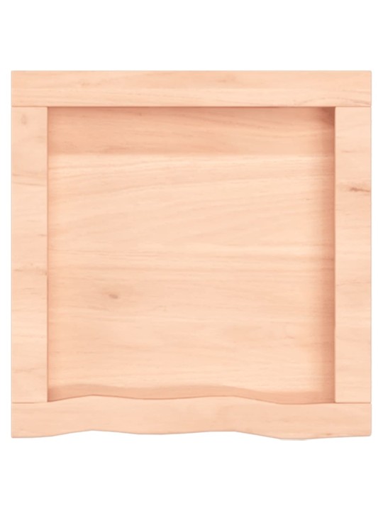 Koupelnová deska 40x40x(2-4) cm neošetřené masivní dřevo