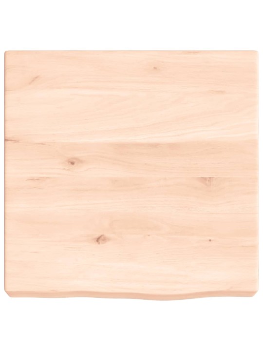Koupelnová deska 40x40x(2-6) cm neošetřené masivní dřevo