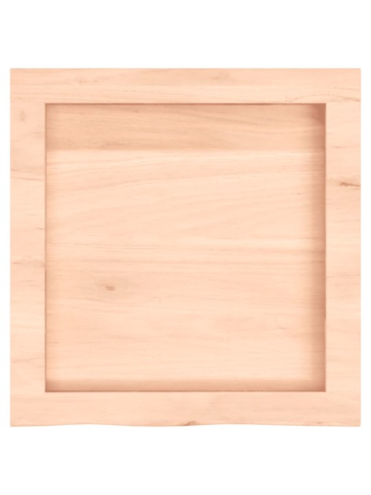 Koupelnová deska 40x40x(2-6) cm neošetřené masivní dřevo