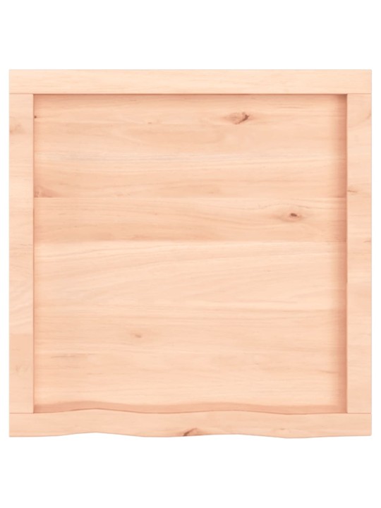 Koupelnová deska 60x60x(2-4) cm neošetřené masivní dřevo
