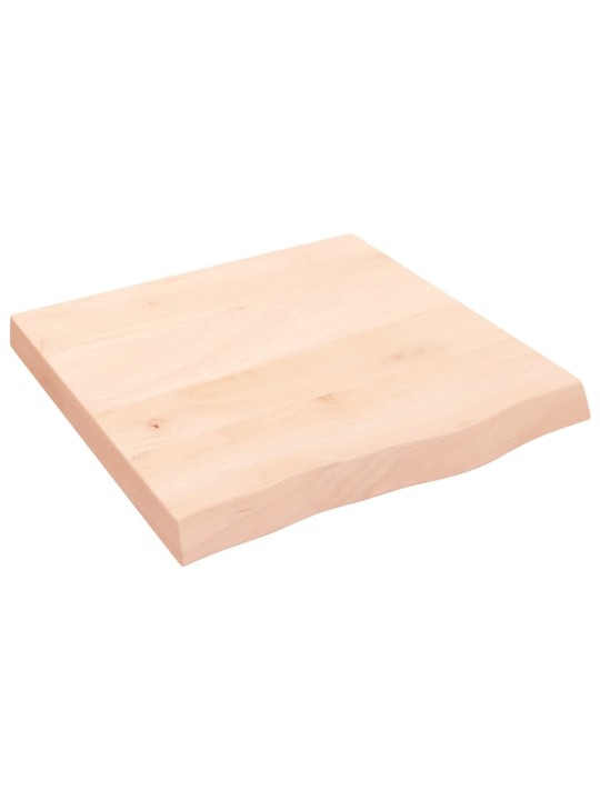 Koupelnová deska 60x60x(2-6) cm neošetřené masivní dřevo