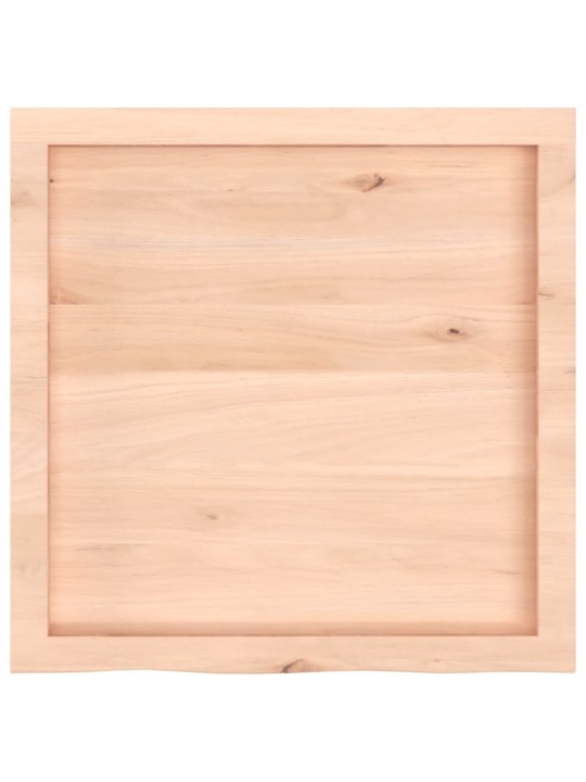 Koupelnová deska 60x60x(2-6) cm neošetřené masivní dřevo