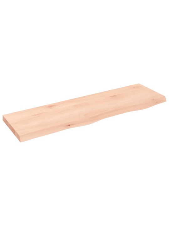 Koupelnová deska 100x30x(2-4) cm neošetřené masivní dřevo