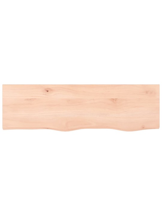 Koupelnová deska 100x30x(2-4) cm neošetřené masivní dřevo