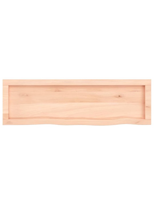 Koupelnová deska 100x30x(2-4) cm neošetřené masivní dřevo