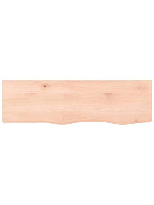 Koupelnová deska 100x30x(2-6) cm neošetřené masivní dřevo
