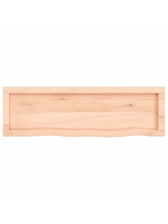 Koupelnová deska 100x30x(2-6) cm neošetřené masivní dřevo