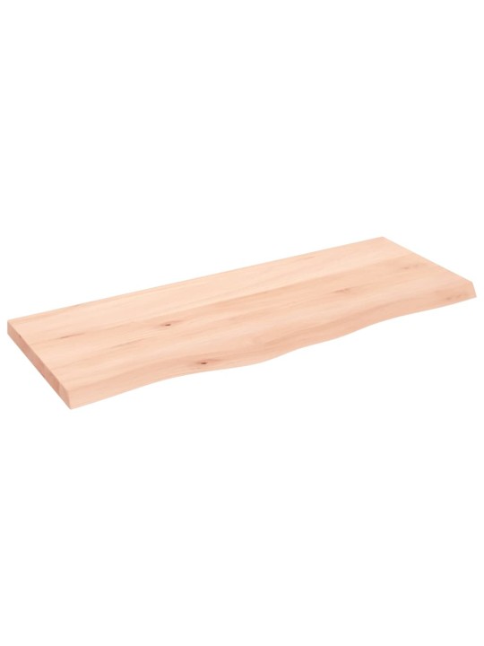 Koupelnová deska 100x40x(2-4) cm neošetřené masivní dřevo