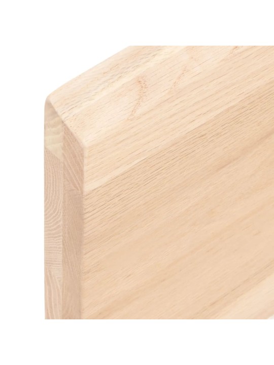 Koupelnová deska 100x40x(2-4) cm neošetřené masivní dřevo