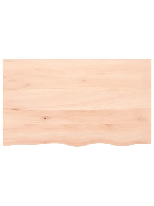 Koupelnová deska 100x60x(2-4) cm neošetřené masivní dřevo