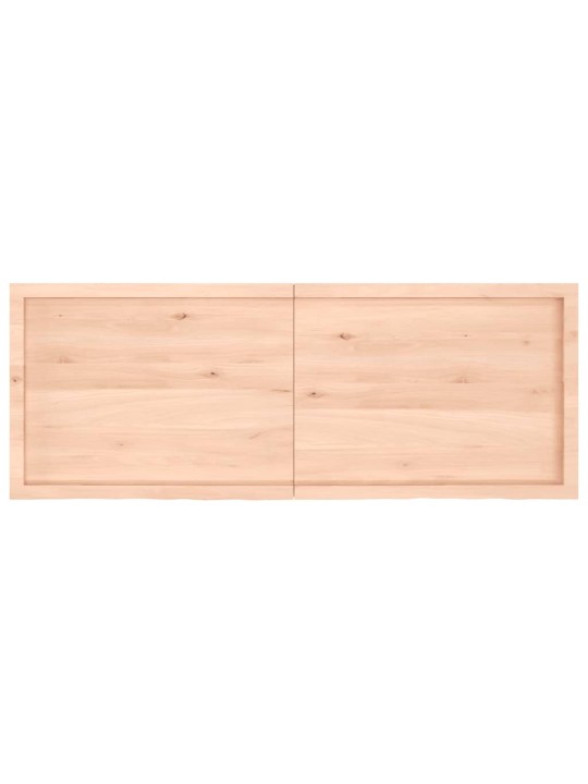 Koupelnová deska 160x60x(2-6) cm neošetřené masivní dřevo