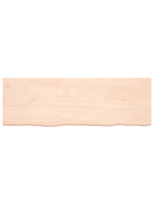 Koupelnová deska 180x60x(2-4) cm neošetřené masivní dřevo