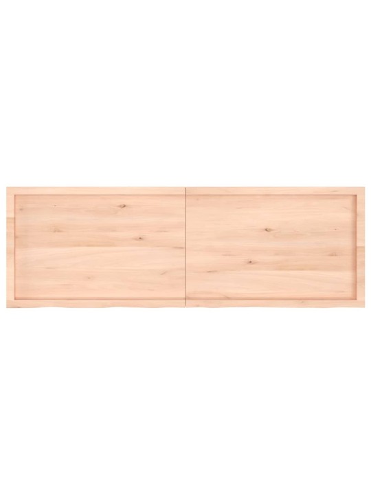 Koupelnová deska 180x60x(2-4) cm neošetřené masivní dřevo