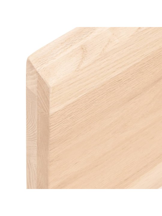 Koupelnová deska 180x60x(2-4) cm neošetřené masivní dřevo