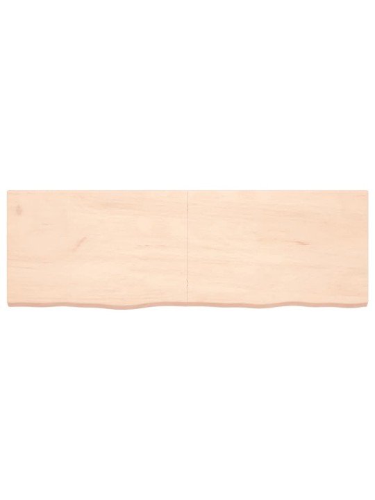 Koupelnová deska 180x60x(2-6) cm neošetřené masivní dřevo