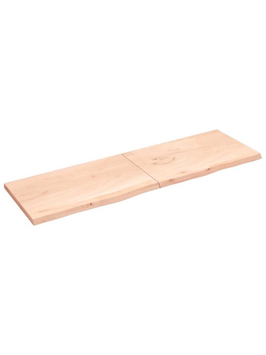 Koupelnová deska 200x60x(2-4) cm neošetřené masivní dřevo
