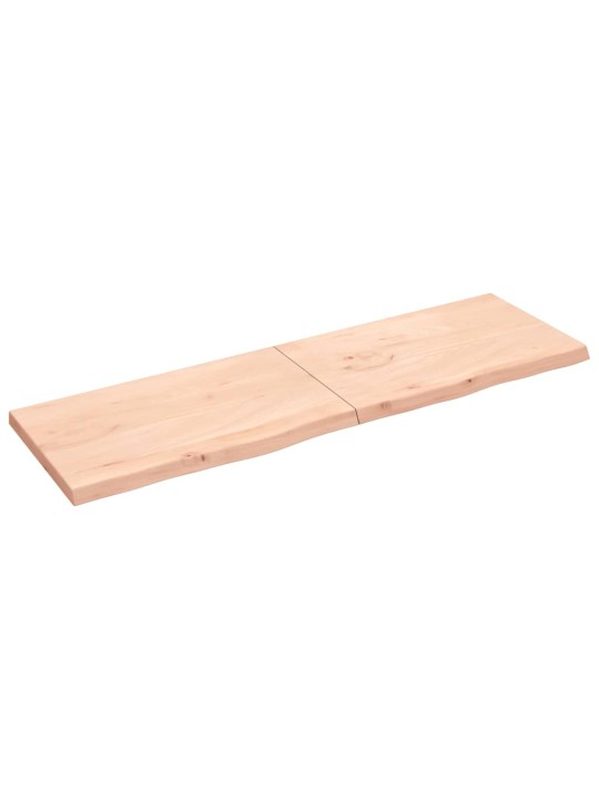 Koupelnová deska 200x60x(2-6) cm neošetřené masivní dřevo