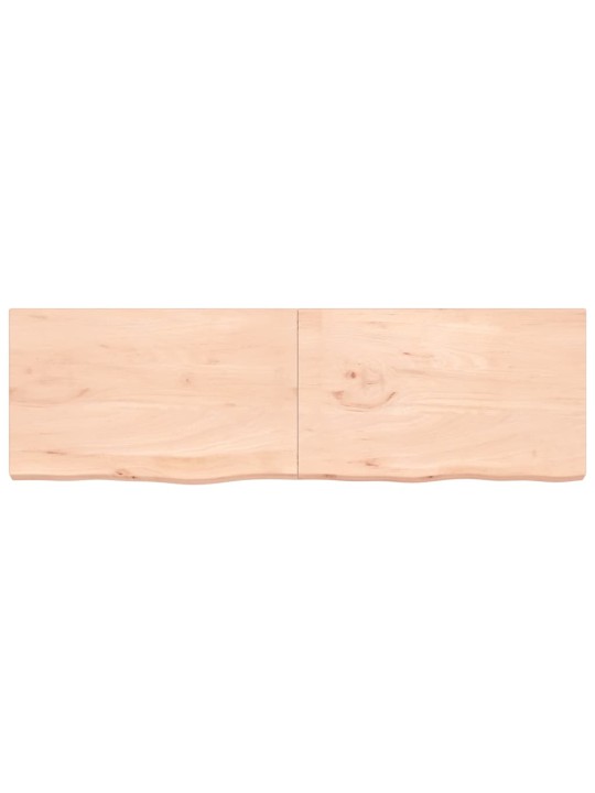 Koupelnová deska 200x60x(2-6) cm neošetřené masivní dřevo
