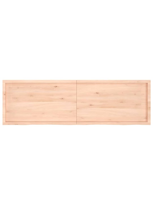 Koupelnová deska 200x60x(2-6) cm neošetřené masivní dřevo