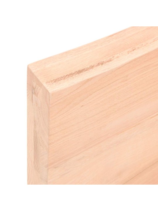 Koupelnová deska 200x60x(2-6) cm neošetřené masivní dřevo