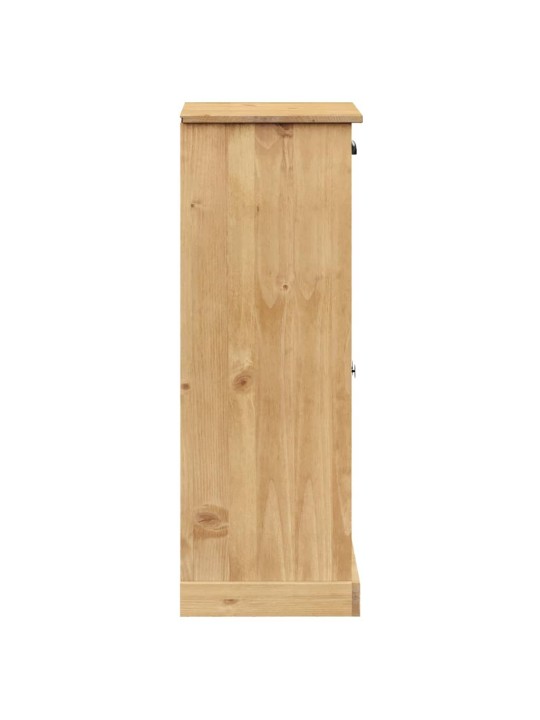 Botník vigo 60 x 35 x 96 cm masivní borové dřevo