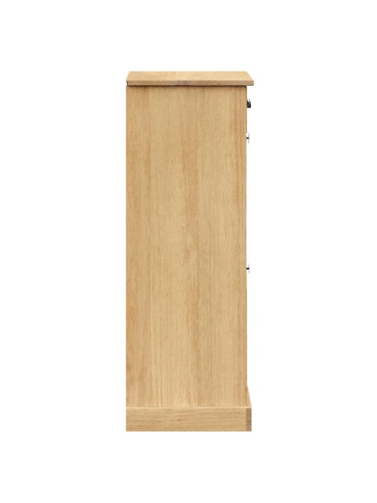 Botník VIGO 60 x 35 x 96 cm masivní borové dřevo