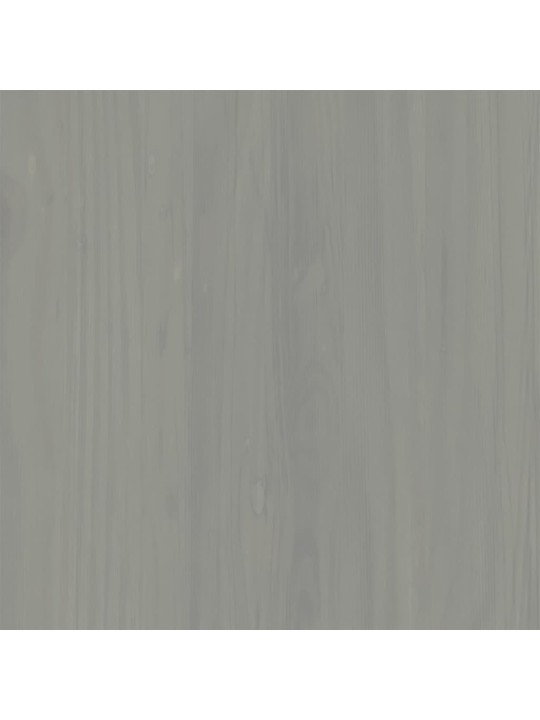 TV stolek VIGO šedý 106 x 40 x 40 cm masivní borové dřevo