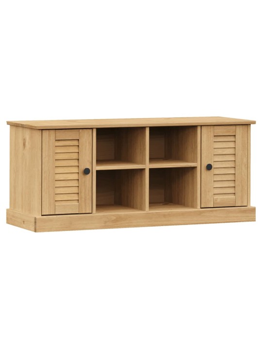 Lavice s botníkem vigo 106 x 35 x 45 cm masivní borové dřevo