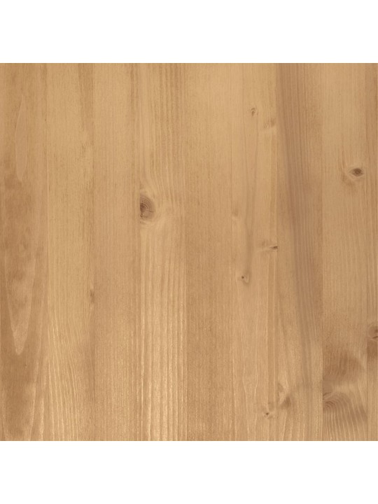Lavice s botníkem vigo 106 x 35 x 45 cm masivní borové dřevo