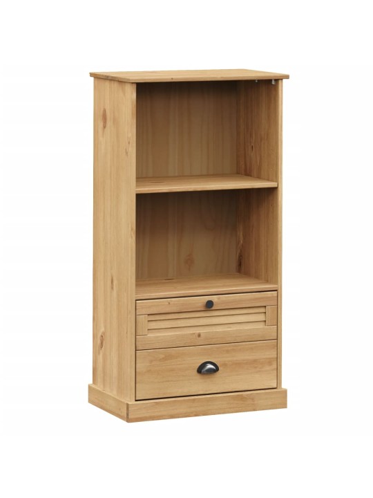 Knihovna VIGO 60 x 35 x 114,5 cm masivní borové dřevo