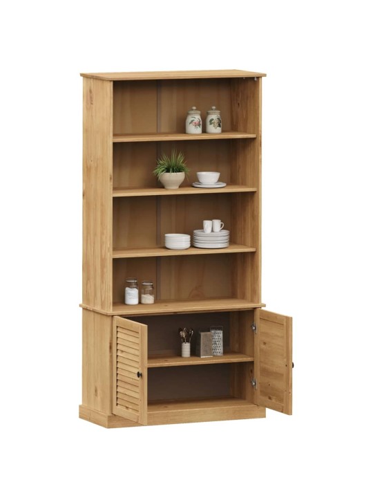 Knihovna VIGO 85 x 35 x 170 cm masivní borové dřevo